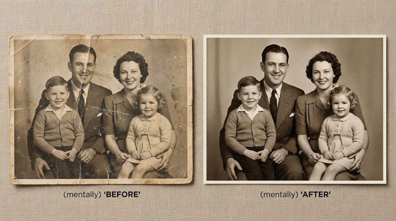 How to Restore Old Photos with AI